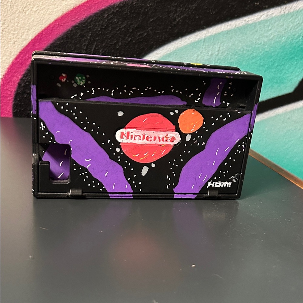 Nintendo Switch Dock with Cosmic Design - Picture 4 of 6